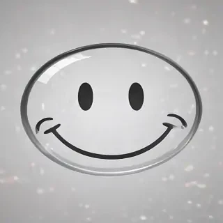transparent smiley face