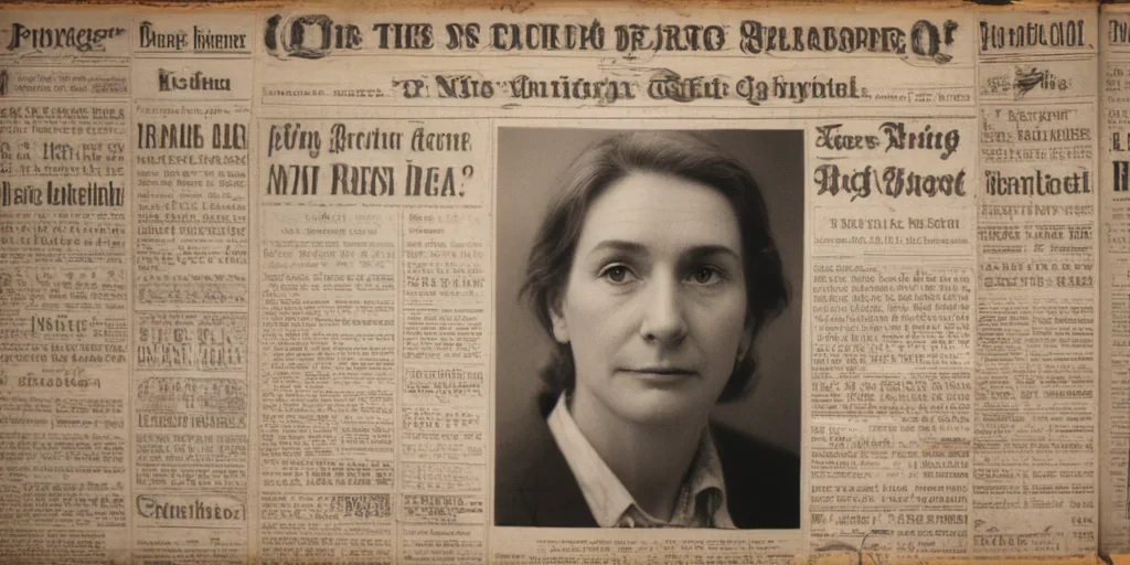 old newspaper background
