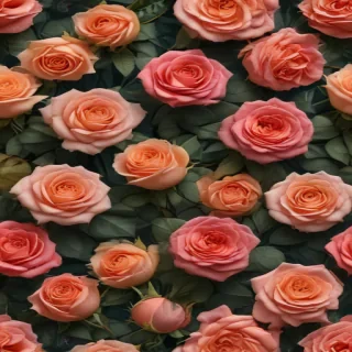 rose border