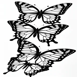 buttefly drawing
