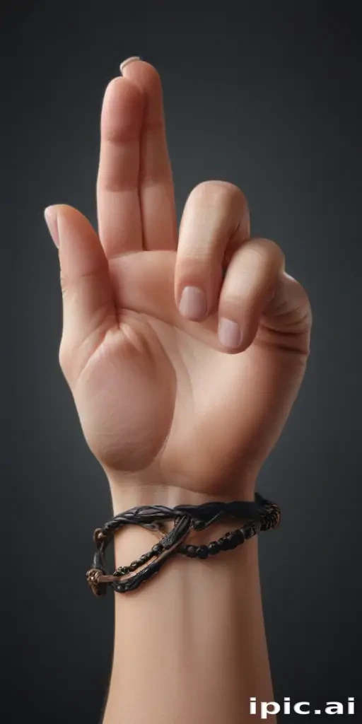 point finger png