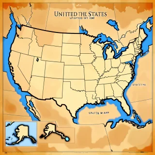 blank map of the united states