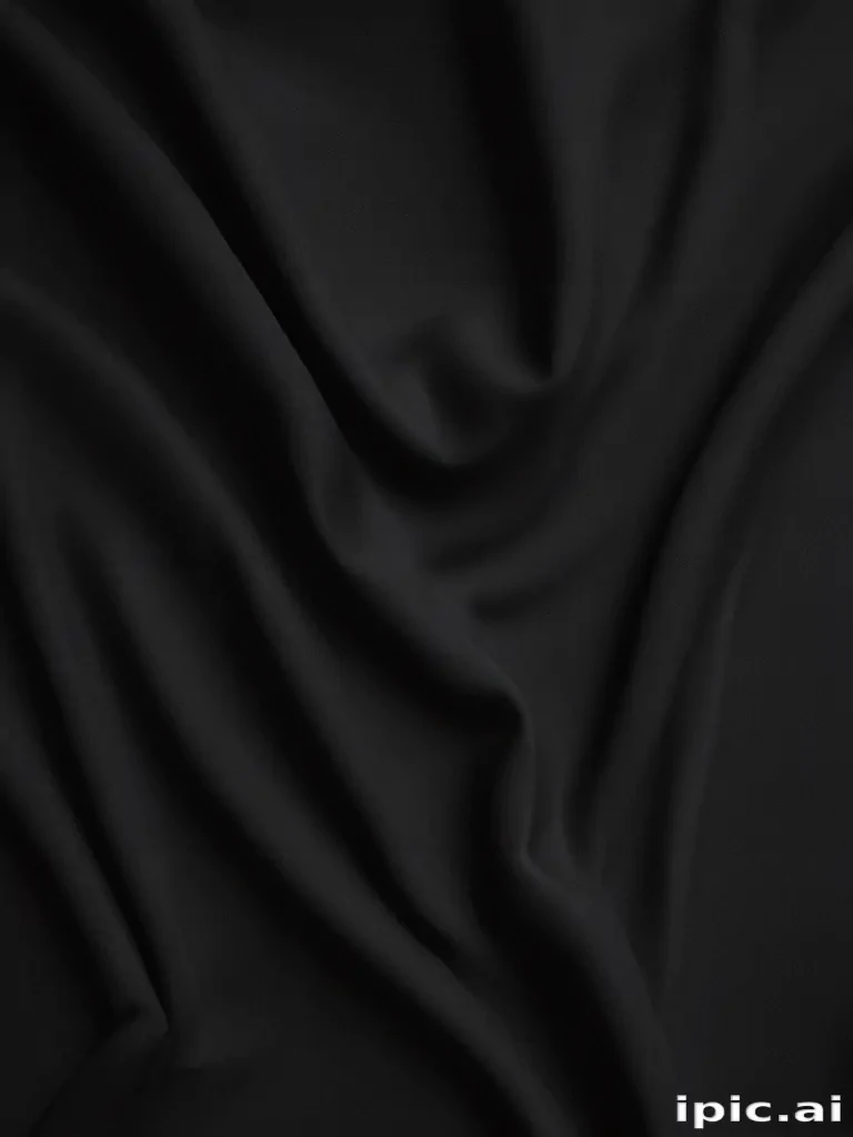 black fabric texture