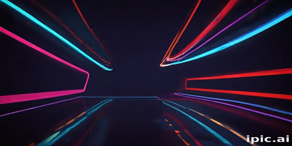 neon back ground