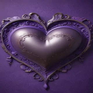 heart purple wallpaper