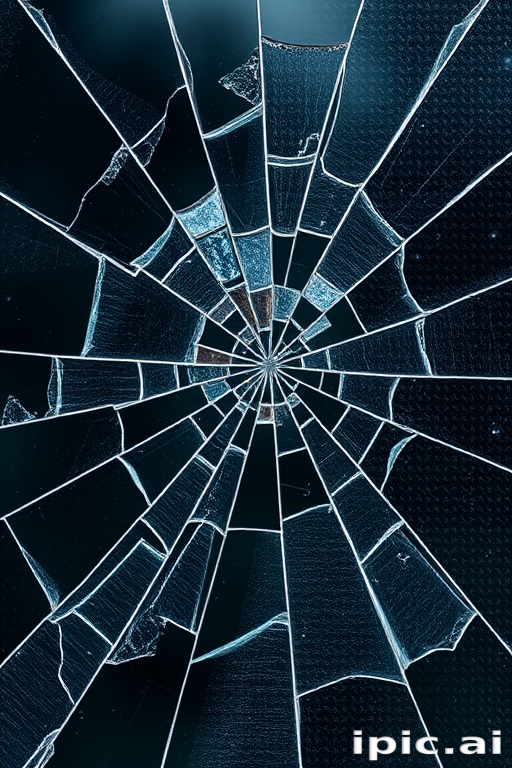 wallpaper broken glass
