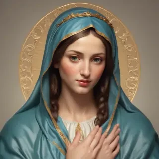 virgin mary clipart