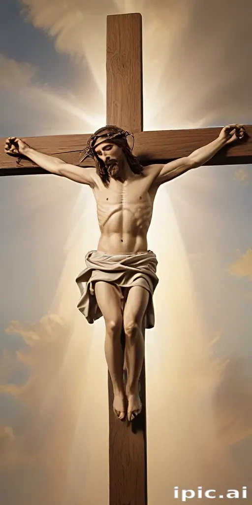 picture of jesus on the cross