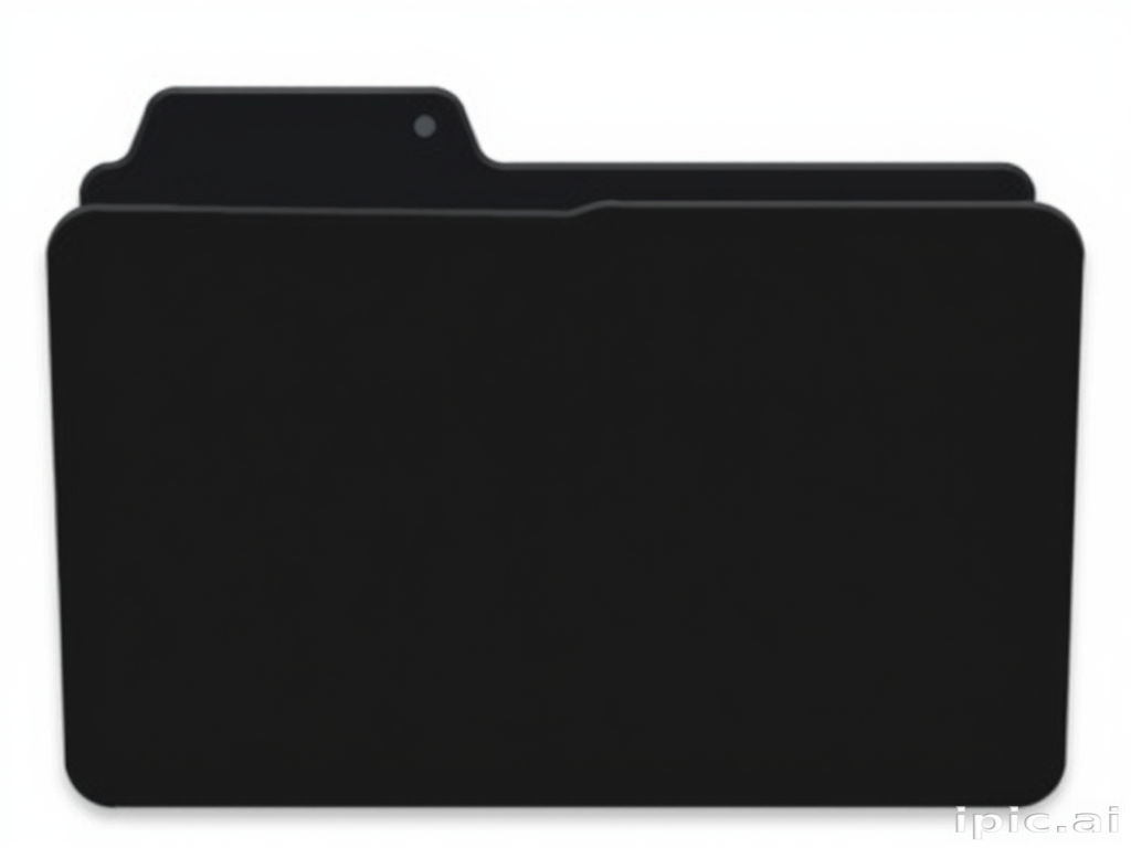 black folder png