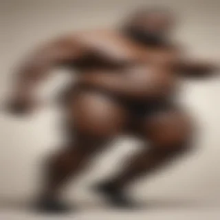 black fat man