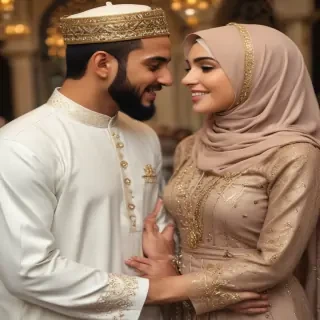 muslim couple