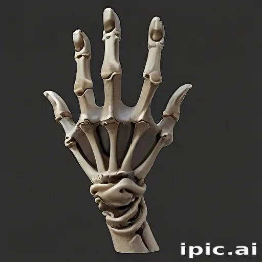 skeleton hand png