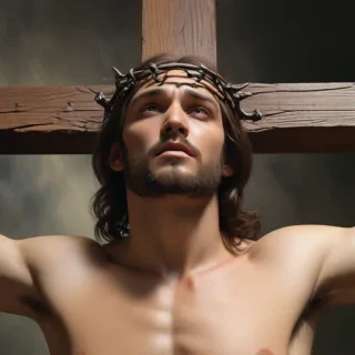 image christ on the cross