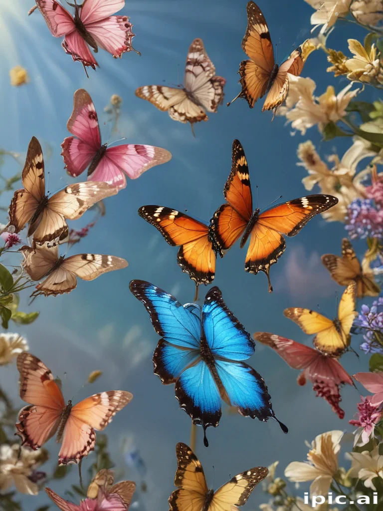 butterflies png