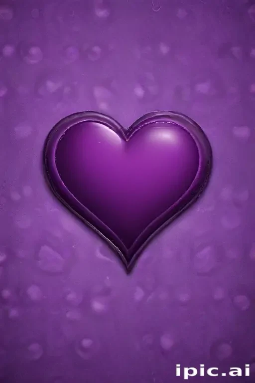 wallpaper purple heart