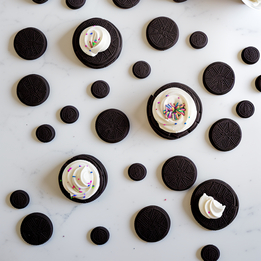 build your own oreo with funfetti