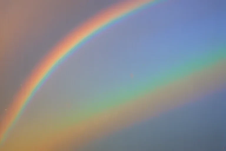 rainbow back round