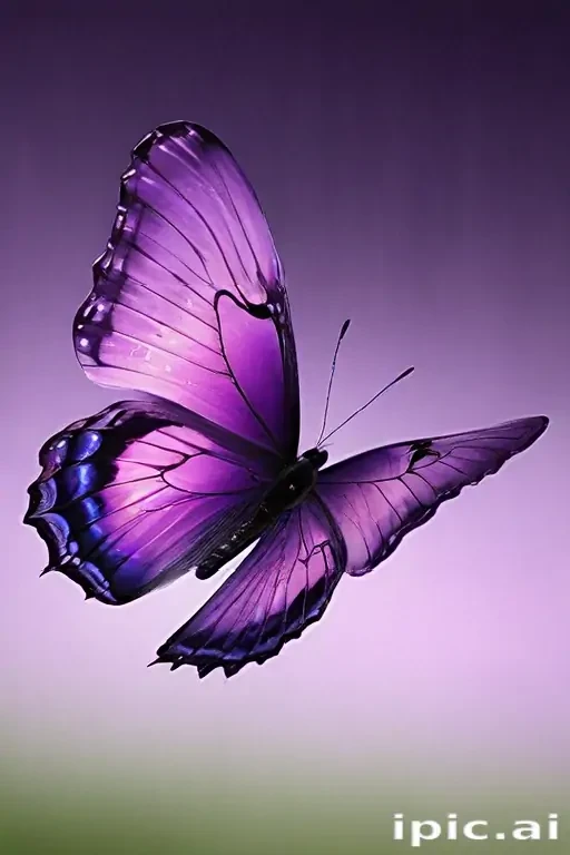 purple butterfly images