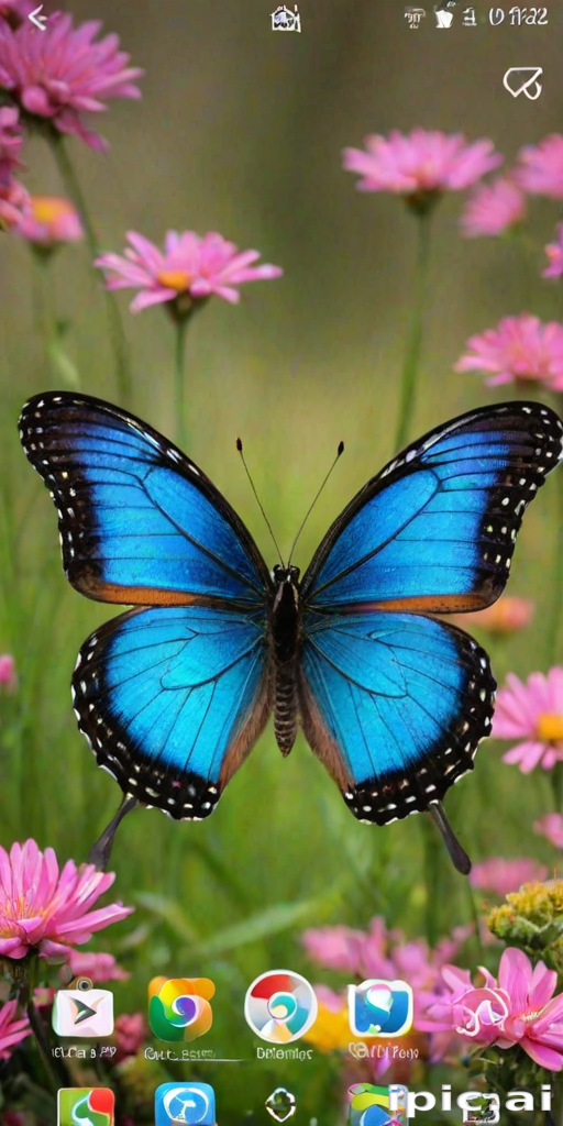 butterfly home screen