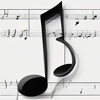 music note transparent