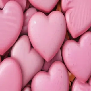 background pink heart