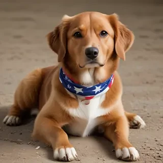 american eagle dog