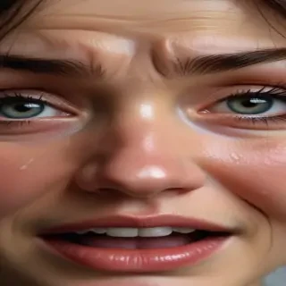 picture of someone crying