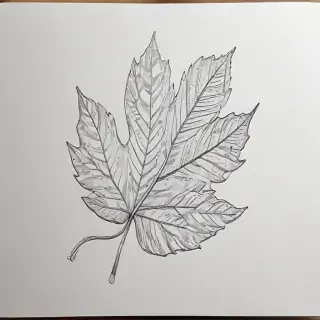 leaf doodle
