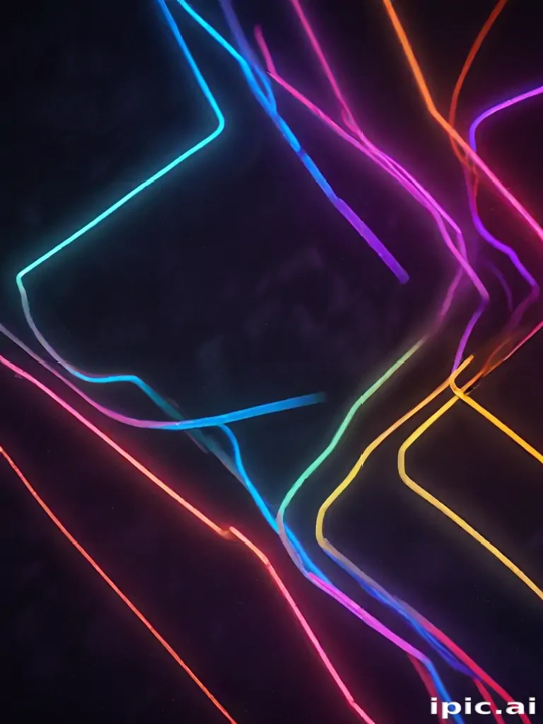 neon color background