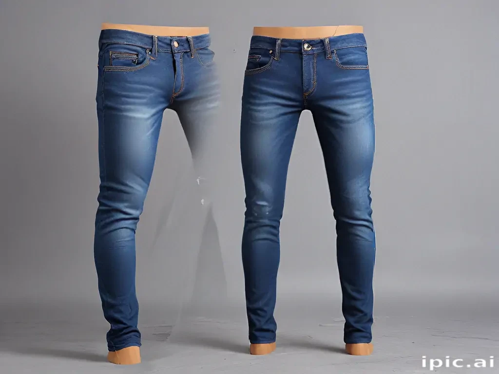 mock up jeans