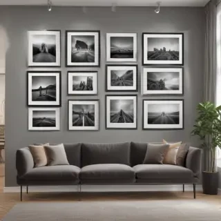 gallery wall mockup