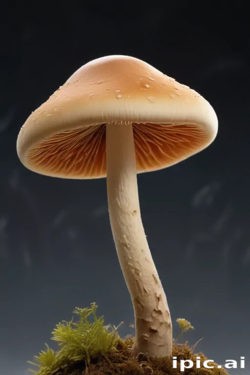 thin stemmed mushroom