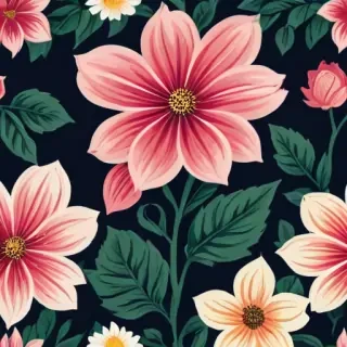 floral phone background