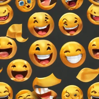 laugh emoji transparent background