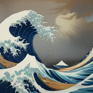 the great wave off kanagawa