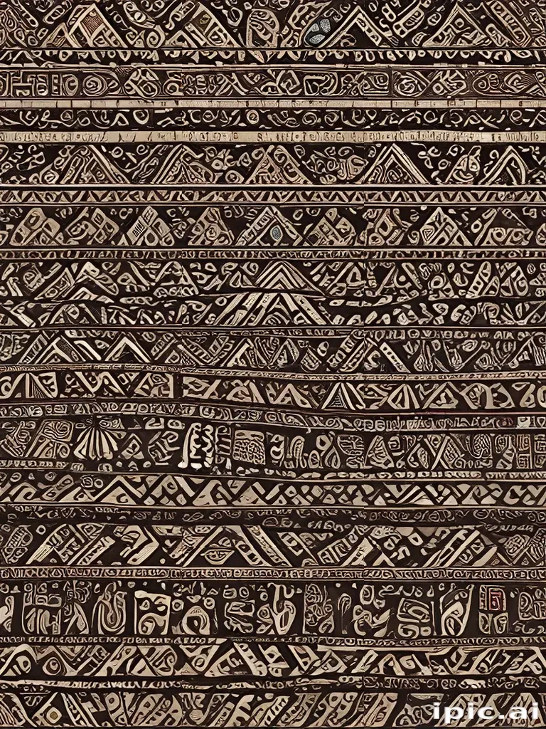 aztec pattern png