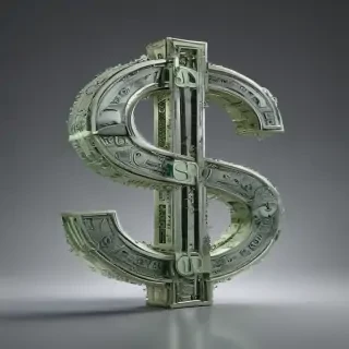 dollar sign transparent