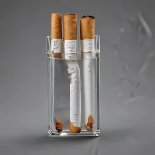 transparent cigarette