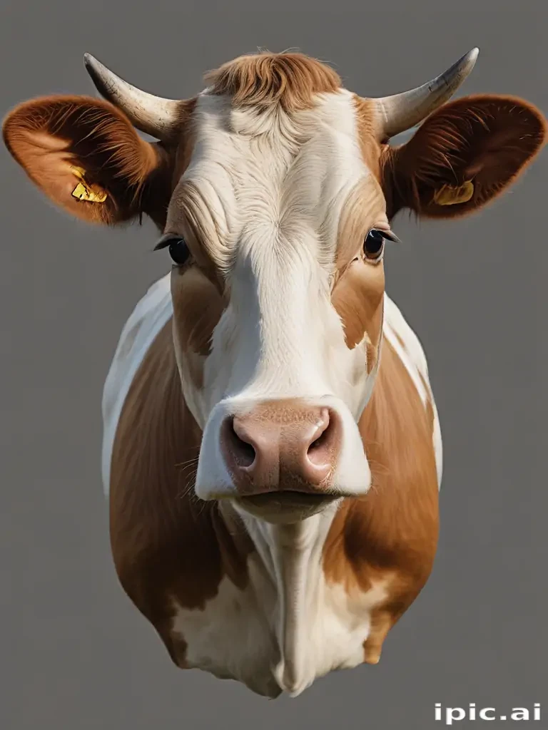 cow head png