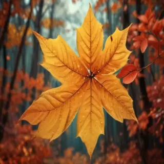 autumn leaves iphone wallpaper