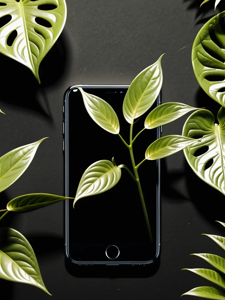 iphone plant wallpaper
