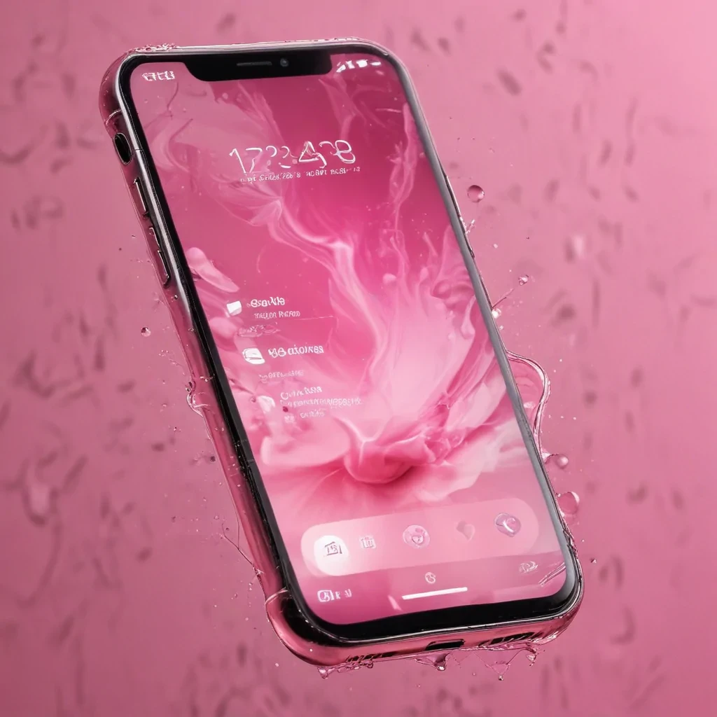 phone pink wallpaper
