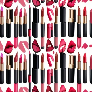 lipstick print png