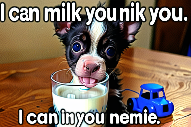 i can milk you meme