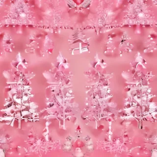 cute pink christmas wallpaper
