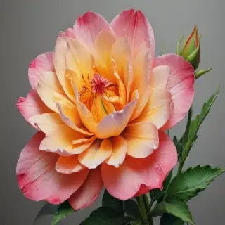 flower drawings with color