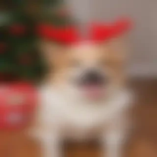 pictures of dogs christmas