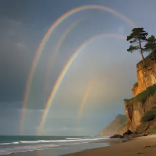 transparent rainbow
