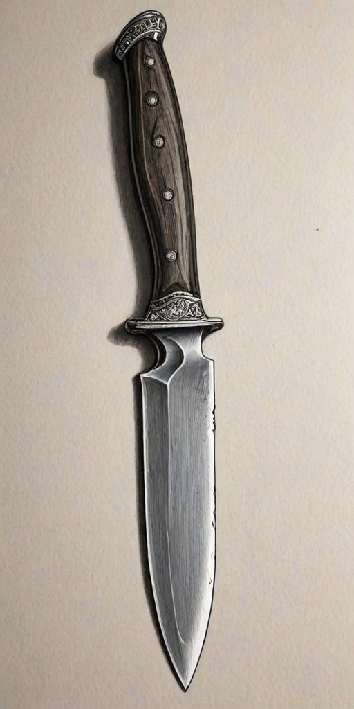 knife drawing