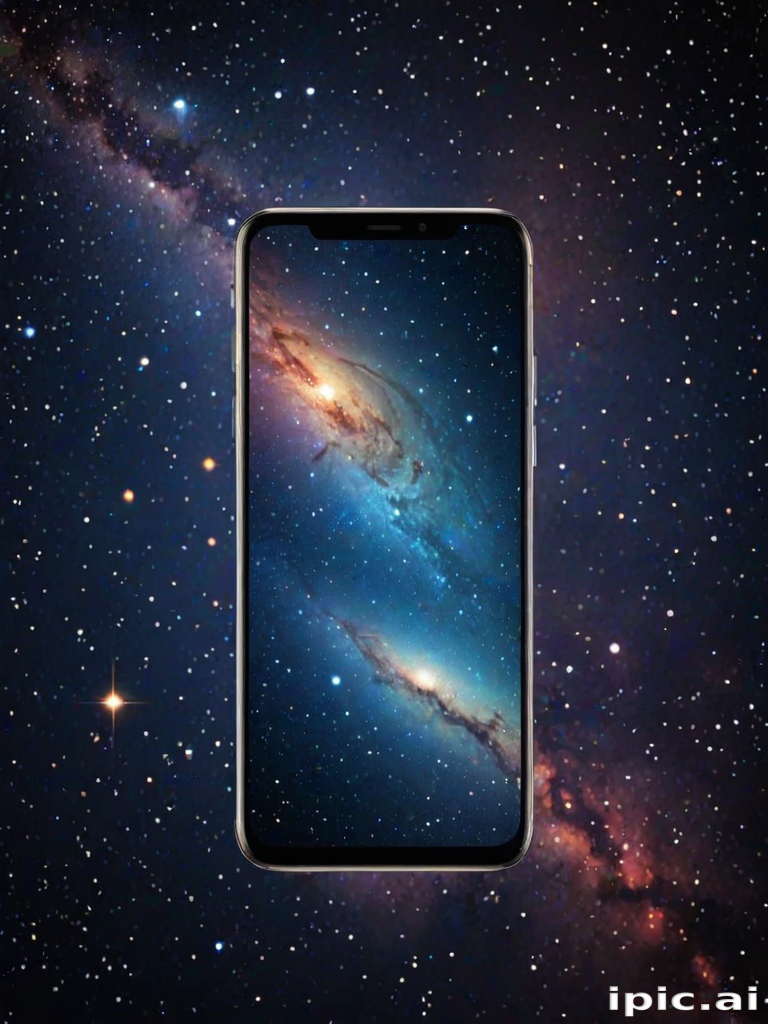 space background phone